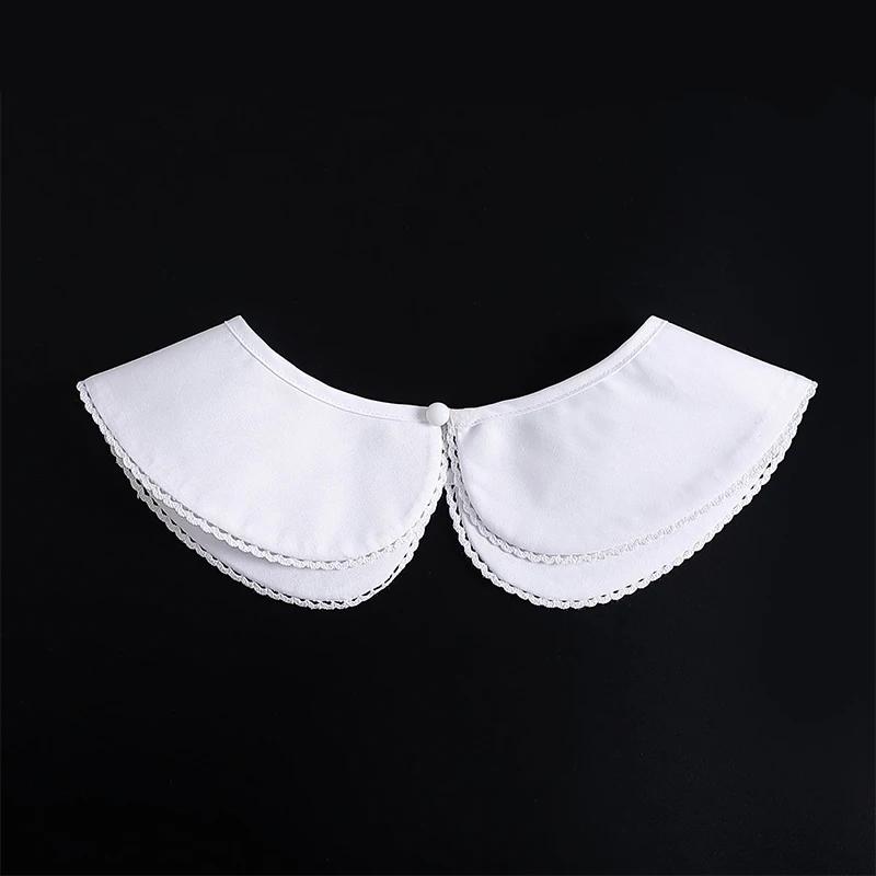 White Fake Collars Shawl for Women Shirt Necklace Choker Flase Collar Shawl Girls Removable Dress Detachable Collars Faux Collar