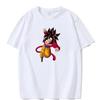 Anime Dragon Ball Printed T-Shirt Summer Loose Casual Crew Neck Short Sleeve Fashion Student Tee Tops Unisex