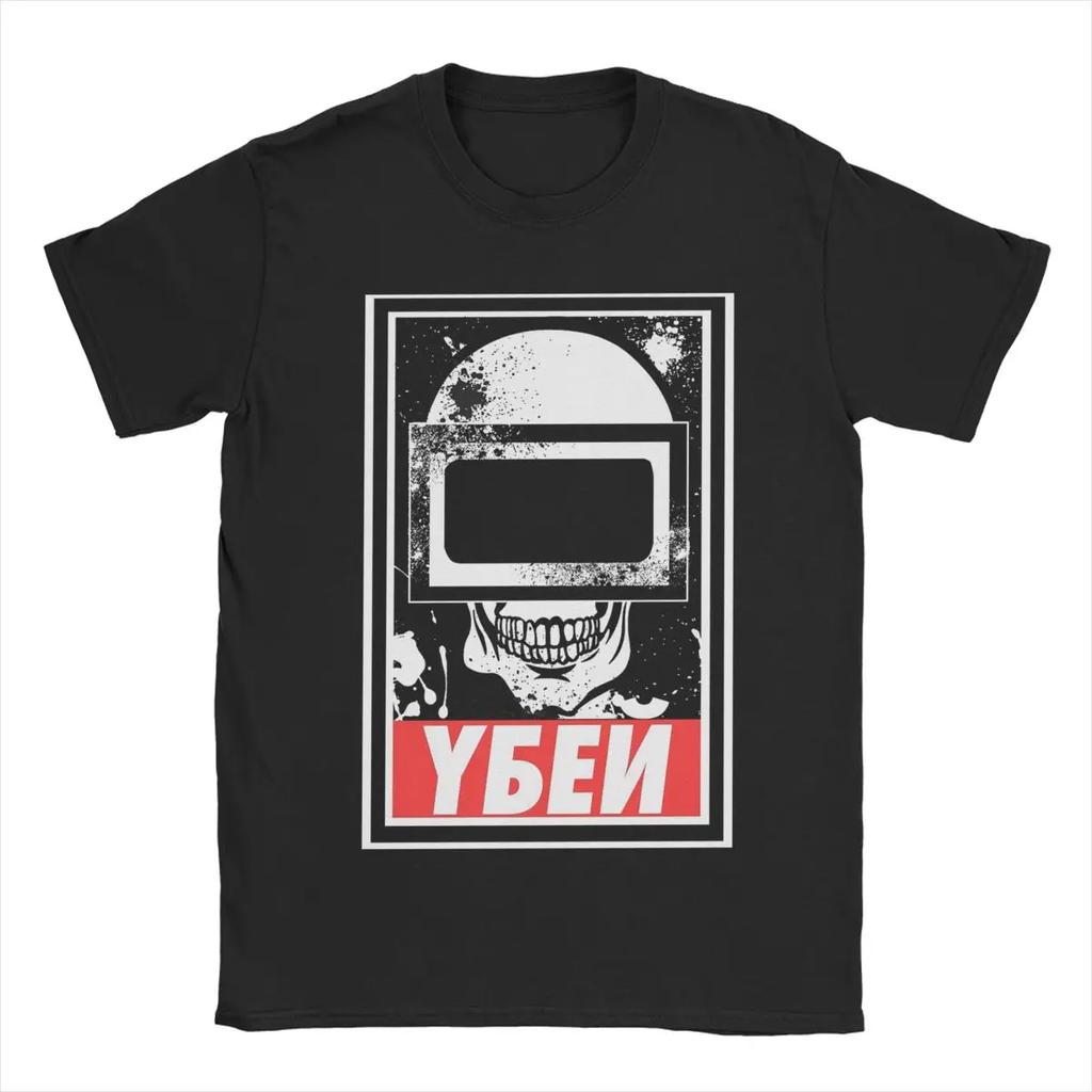 Vintage Escape From Tarkov Tagilla Helmet TShirt for Men women O Neck Cotton T Shirt Short Sleeve Tee Shirt Summer Clothing