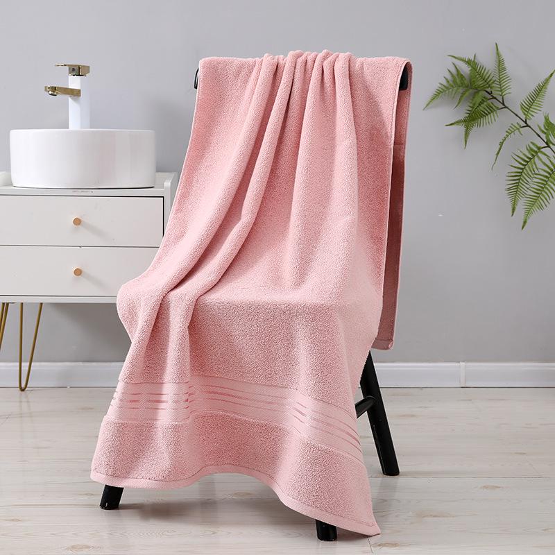 600g Thick Pure Cotton Oversized Bath Towel, 160x80cm, Large Hotel & Home Wrap