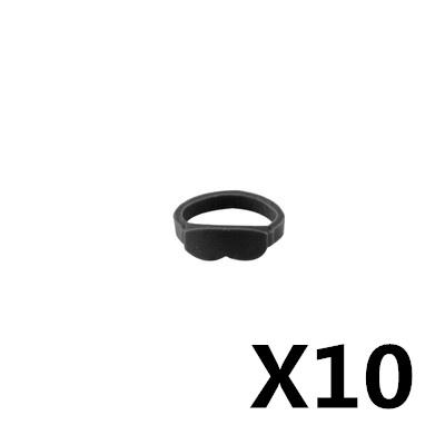 10PCS/LOT MOC Military Building Blocks Soldiers Figure Vest Helmet Belt Mask Earphone Bricks Army Accessories Toys J021