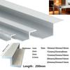 1pcs Aluminum Alloy Z-shaped Strip 10/15/20/22mm Durables and Versatile Decorative Device