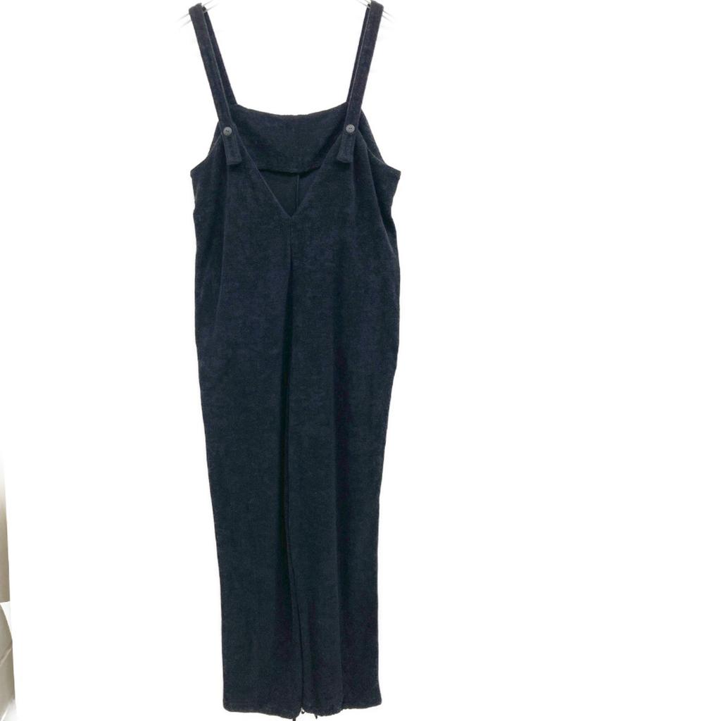 SANA Black Pile Overalls Overall All-in-one F blackUsed