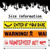 Halloween Haunted House Barrier Tape for Decorations