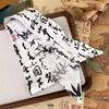 Korean Style Silk Scarf and Hairband Set - Versatile Women's Accessory for Summer