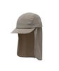 SNOWPEAK APPAREL Cooling Sunshade Camp Cap (S25Mufcc75) Vintage Gray
