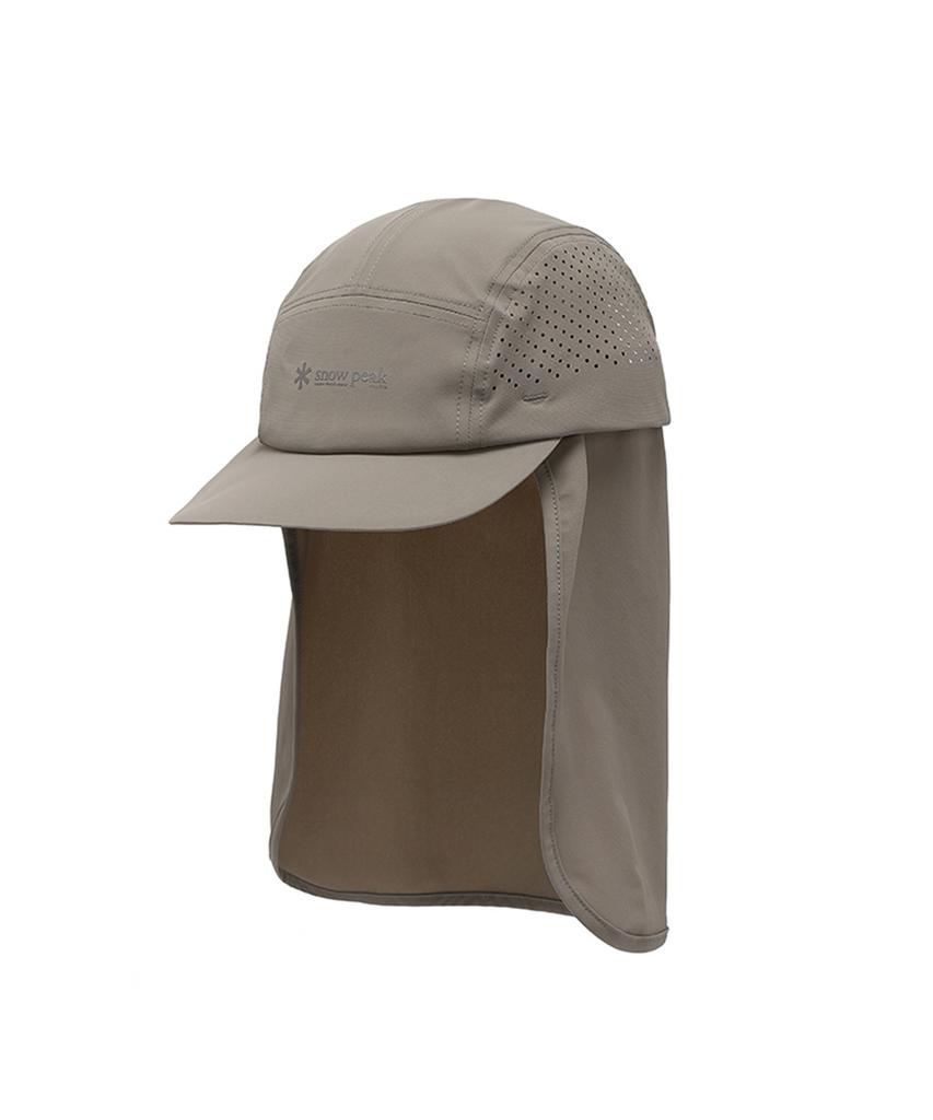 SNOWPEAK APPAREL Cooling Sunshade Camp Cap (S25Mufcc75) Vintage Gray