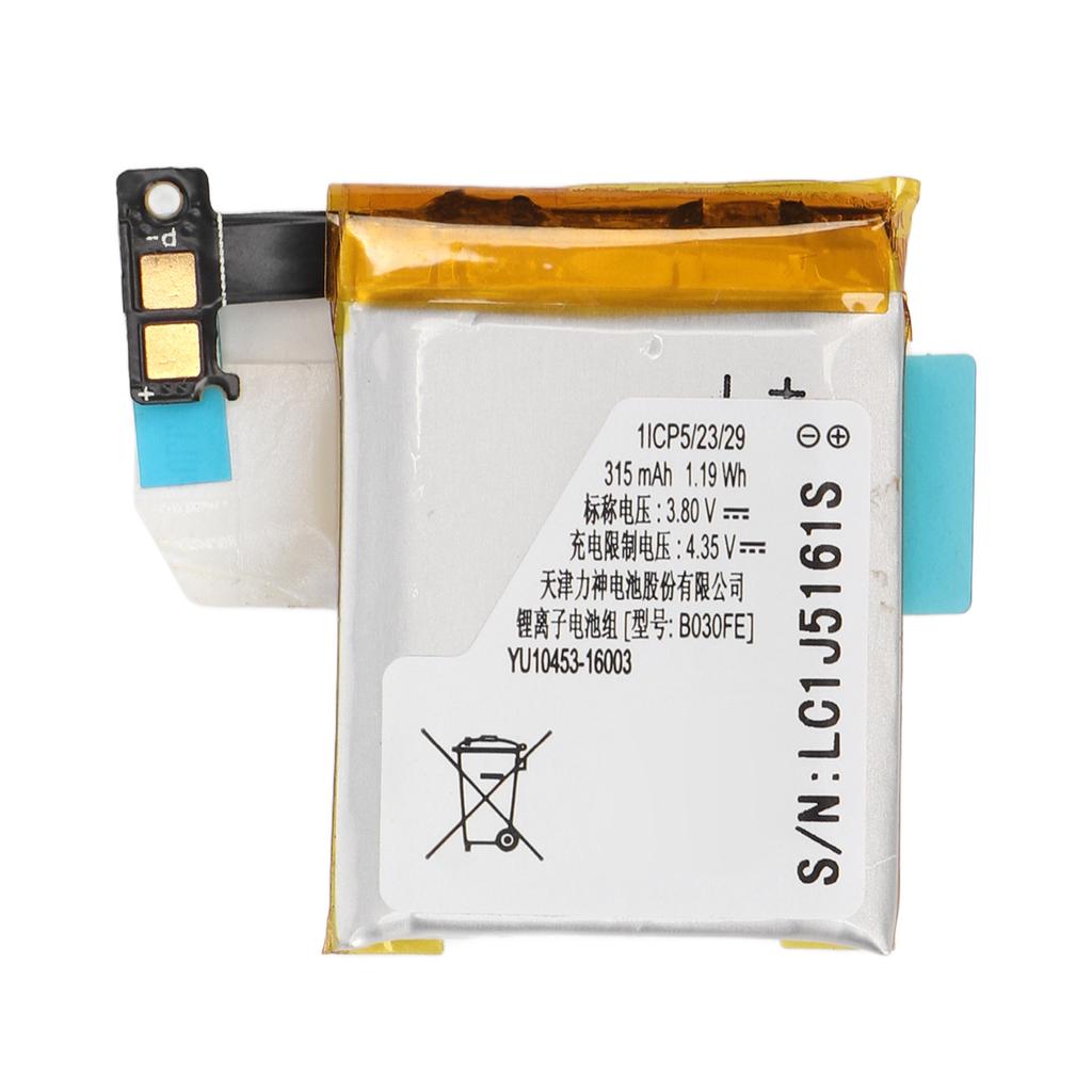 Baterie de schimb de 315 mAh B03FE potrivită pentru Samsung Galaxy Gear Watch V700 SM V70