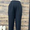 Pleated Business Harlan Pants with Pockets Professional Pants Casual High Waist Suit Pants  Girl