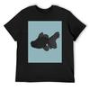 Black Moor Goldfish T-Shirt Man T-shirt Anime Figures Short Sleeve Tee Croswit Shirt Man Fitted T Shirts for Men