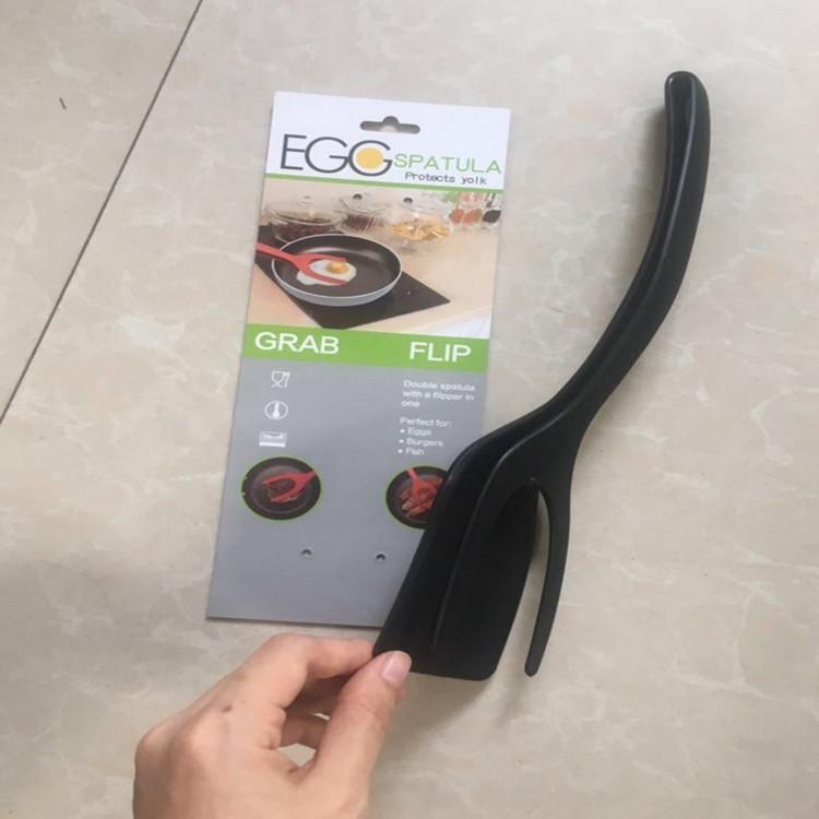 Dual-Purpose Nylon Spatula: Egg, Toast & Pancake Turner