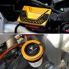 Pro Yamaha MT09 MT-09 MT 09 Tracer SP FZ09 FJ09 2013-2022 Motocykl Přední zadní brzdová kapalina Nádržka Víko nádrže Olejová náplň