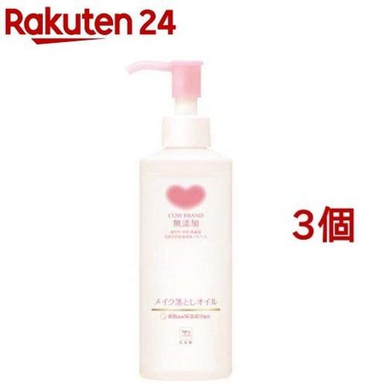 Cow Brand Milk Soap Additive-Free Makeup Remover Oil (150ml3 pieces set)