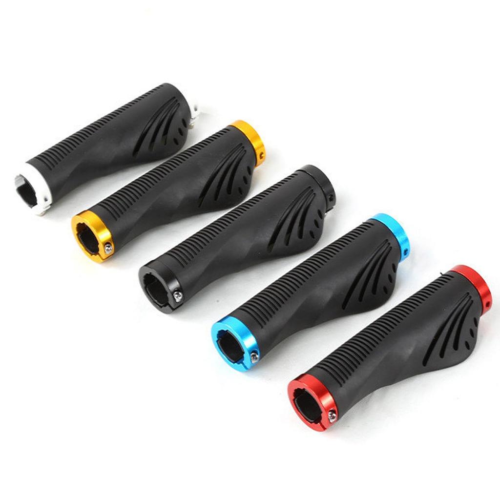 LEXOR Breathable Handlebar Grip Aluminum Cap Bicycle MTB Mountain Bike