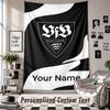 Wandbehang-Wandteppich mit individuellem Namen & Text, VfB Stuttgart FC Dekorativer Wandteppich für Schlafzimmer