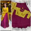 Pakisatni Party Wear Lehenga Choli with Dupatta Set Indian Bollywood Lehenga Set