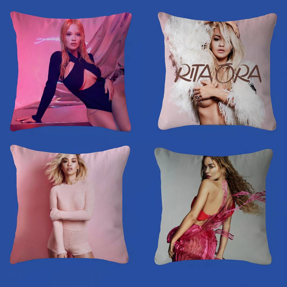 R-Rita O-Ora Pillowcase Toon Gift Cushion Cover Bedroom Home Sofa Chair Seat Decor Pillow Case