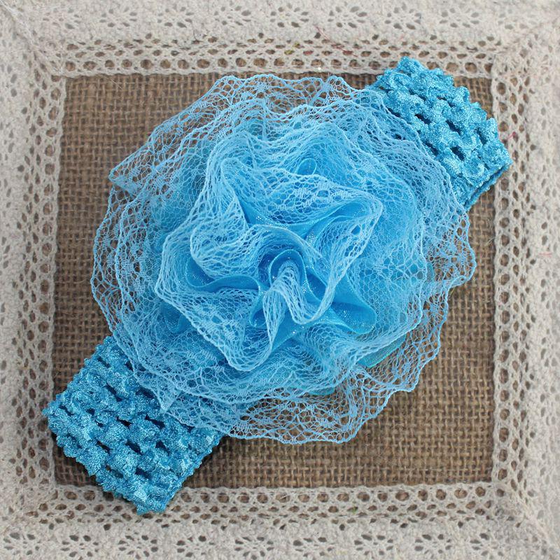 Clearance: Lace Flower Baby Headband – Elastic, Stylish for Kids