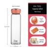 Heenoor Portable Tempered Glass Water Bottle
