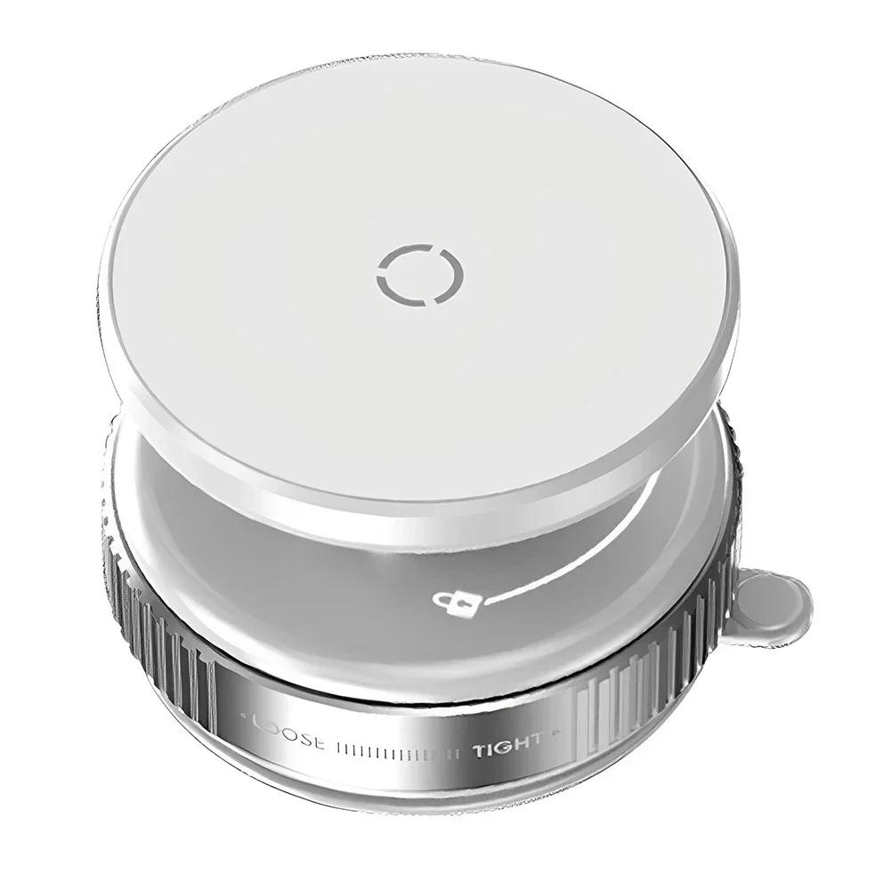 For Magsafe Car Magnetic Holder 360° Rotation Magnetic Car Stable Holder Electric Vacuum Swivel Stand for IPhone/Samsung/Xiaomi