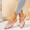 2026 New Spring Lace Women Shoes Pointed Toe Slip On Shoes Comfort Soft Sole Female Elegant Dress Flats Shoes