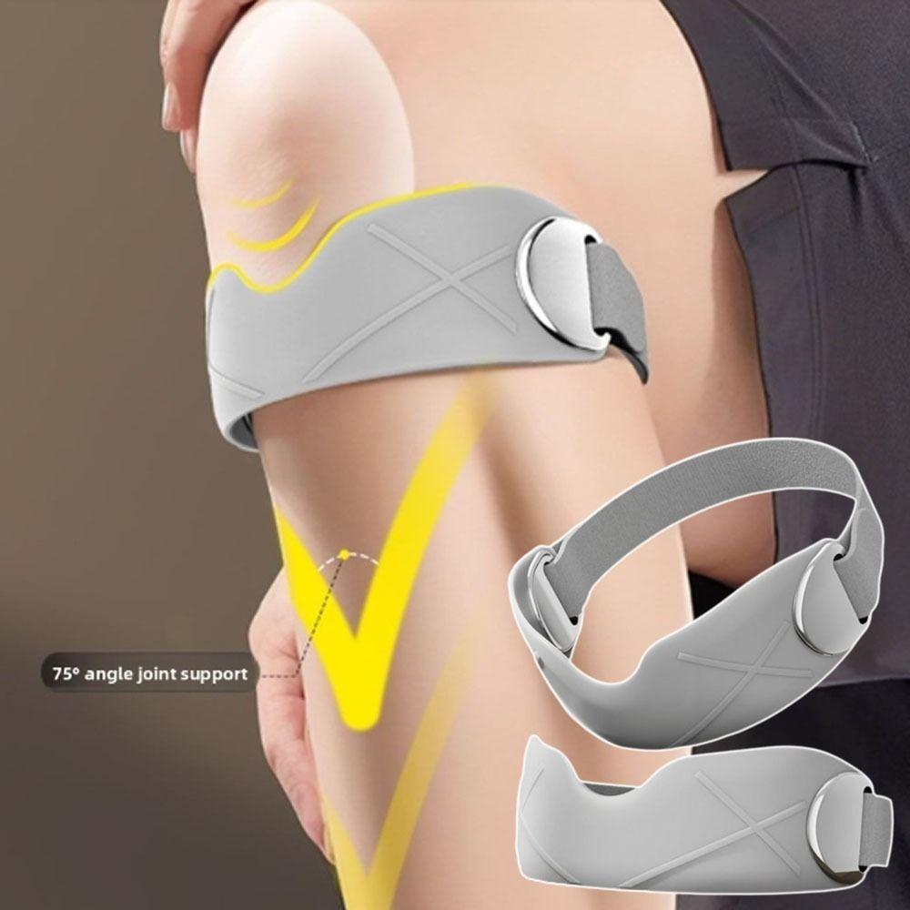 Silicone Patella Tendon Knee Straps Fixed Protection Knee Sports Support Band Running Hiking