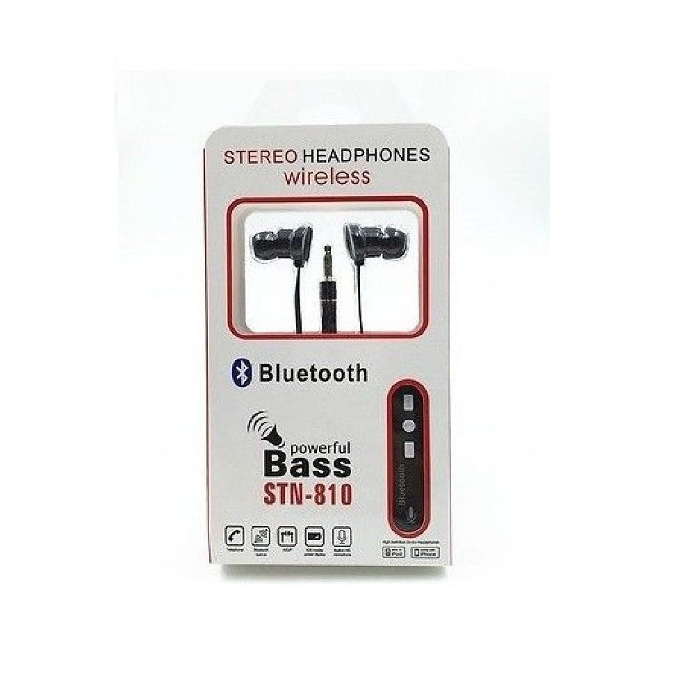 Buy Auricolare Bluetooth Cuffia Auricolare Senza Fili Bassi Potenti Stn-810  Vivavoce at affordable prices — free shipping, real reviews with photos —  Joom