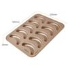 1/10 Hole Baking Pan Carbon Cake Baking Mold Baking Tray Non-Stick Muffin DIY Banana Cake Pan Moulds Baking Pans Bakeware Tools