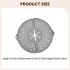 Silicone Splatter Screen, Foldable Splash Guard Heat Resistant, for Kitchen Frying Pan