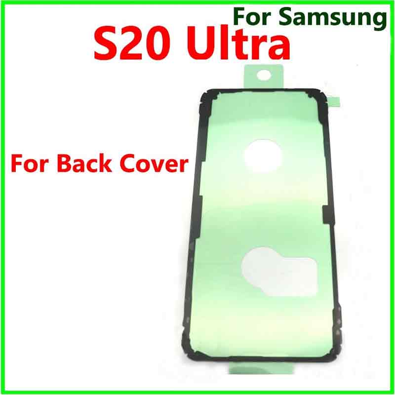 Back Battery cover LCD Adhesive Glue Tape For Samsung Galaxy S20 Plus Ultra + Back Battery Cover Adhesive Sticker