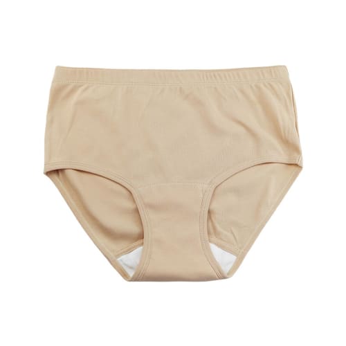 Tosiyoi Women's Incontinence Panties, 95% Cotton, with Absorbent Pads, 100cc Absorbency, Comfortable Panties for Women and Seniors, Loose Fit, Deep Fi