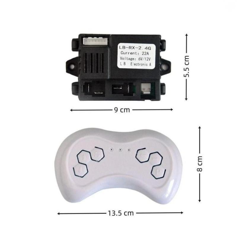 1/2Pcs Children'S Electric Vehicle Rc Replacement Durable Lb350-2.4G Remote Control 6V/12V Rc Accessories Lb-Rx-2.4G Receiver