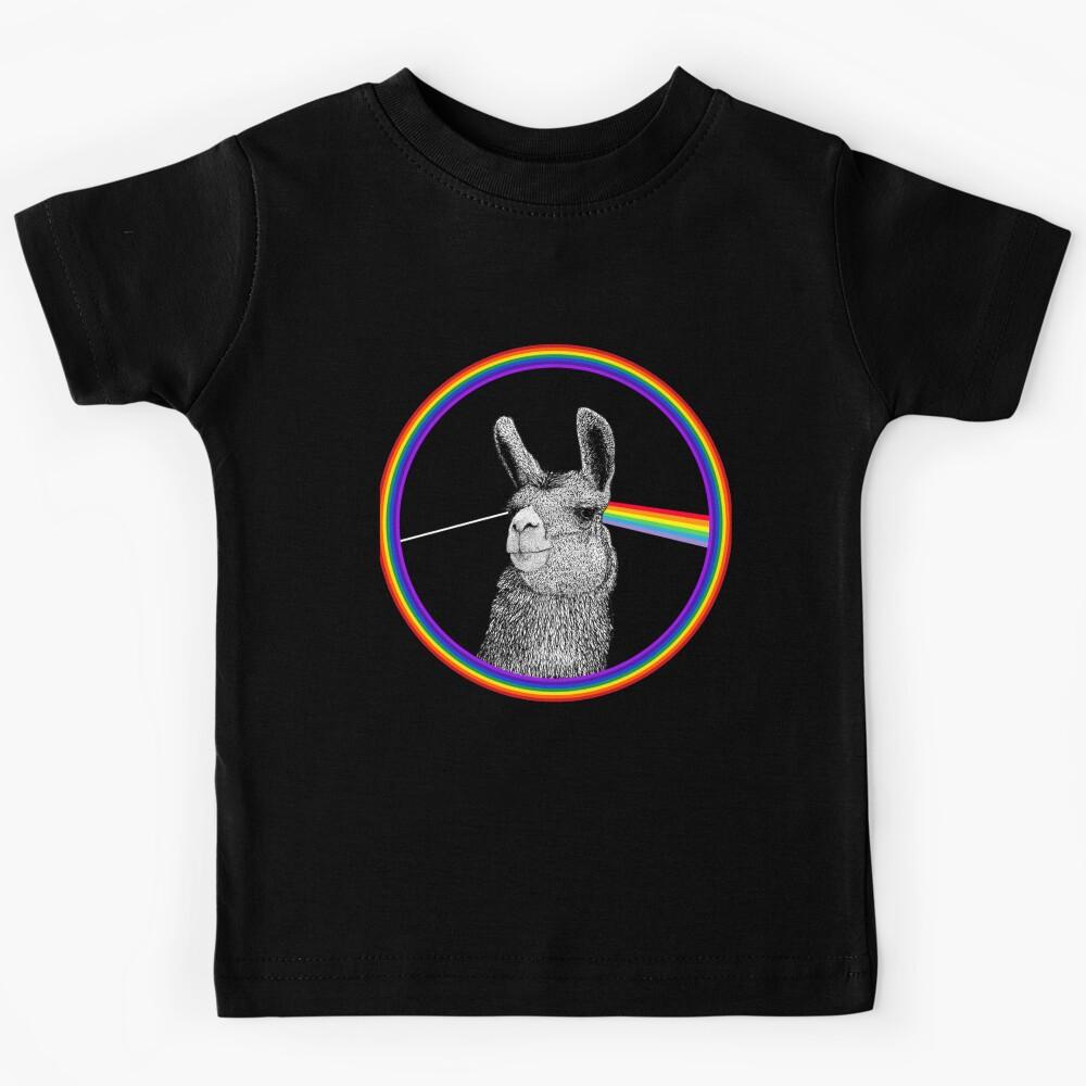 Llama side of the moon Kids T-Shirt 170