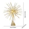 Stern Deko Baumspitze Ornament LED Top Deko Stern Deko für Weihnachtsbaum LED Baumspitzen Stern Weihnachtsdekorationen für Wohnzimmer