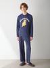 GELATO PIQUE [Homme] Dog One-Point Print Long Pants Phcp255947