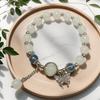 Daisy Popcorn Beaded Bracelet: Elegant Women's Hand Jewelry