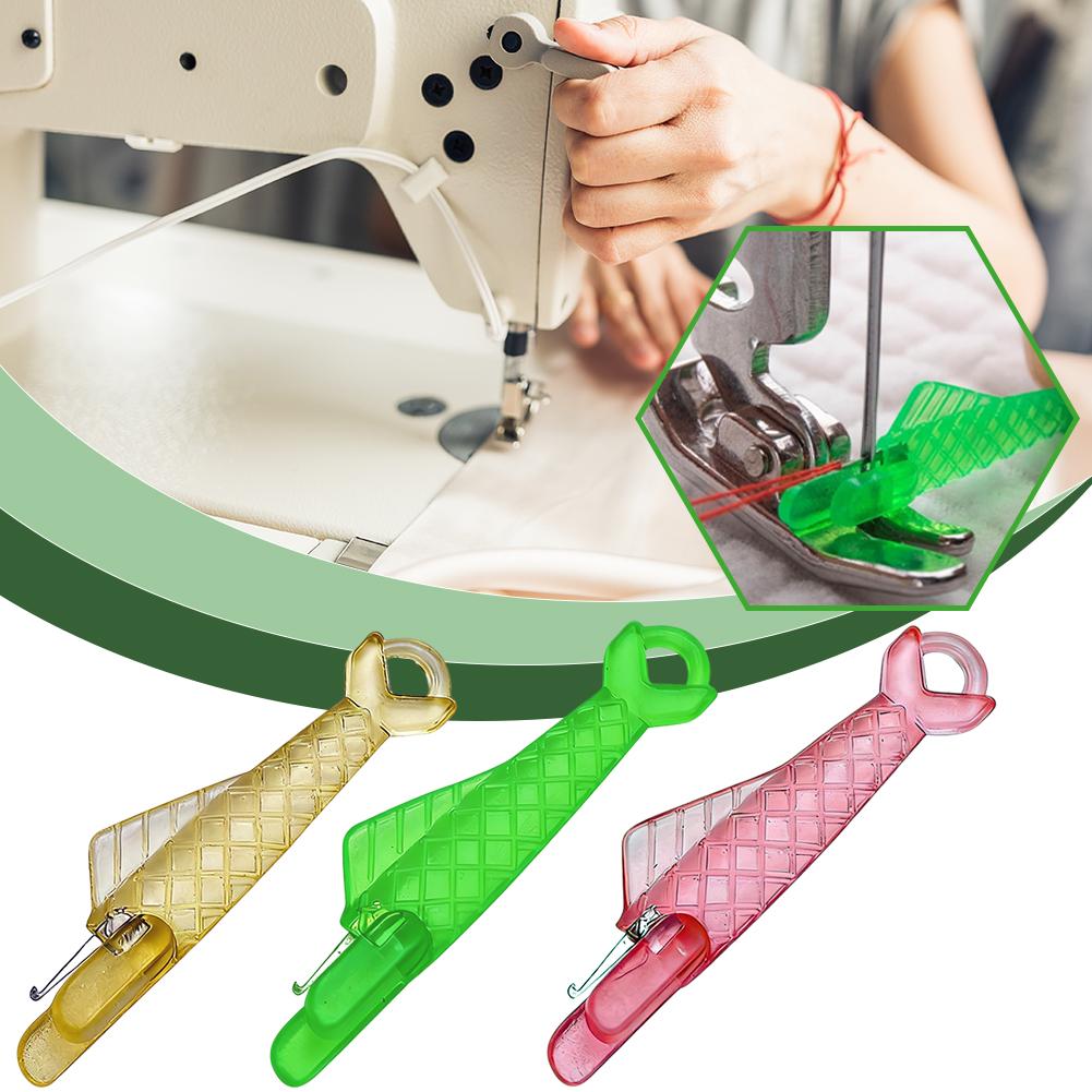DIY Stitch Insertion Tool Fish Shape Automatic Needle Threader Sewing Crafting Kit For Adult Old Kids Housewife Threader Ne D2G8