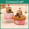 Desserts Capybara Pastries Potted Plush Toy Soft Filled Doll Child Holiday Gift