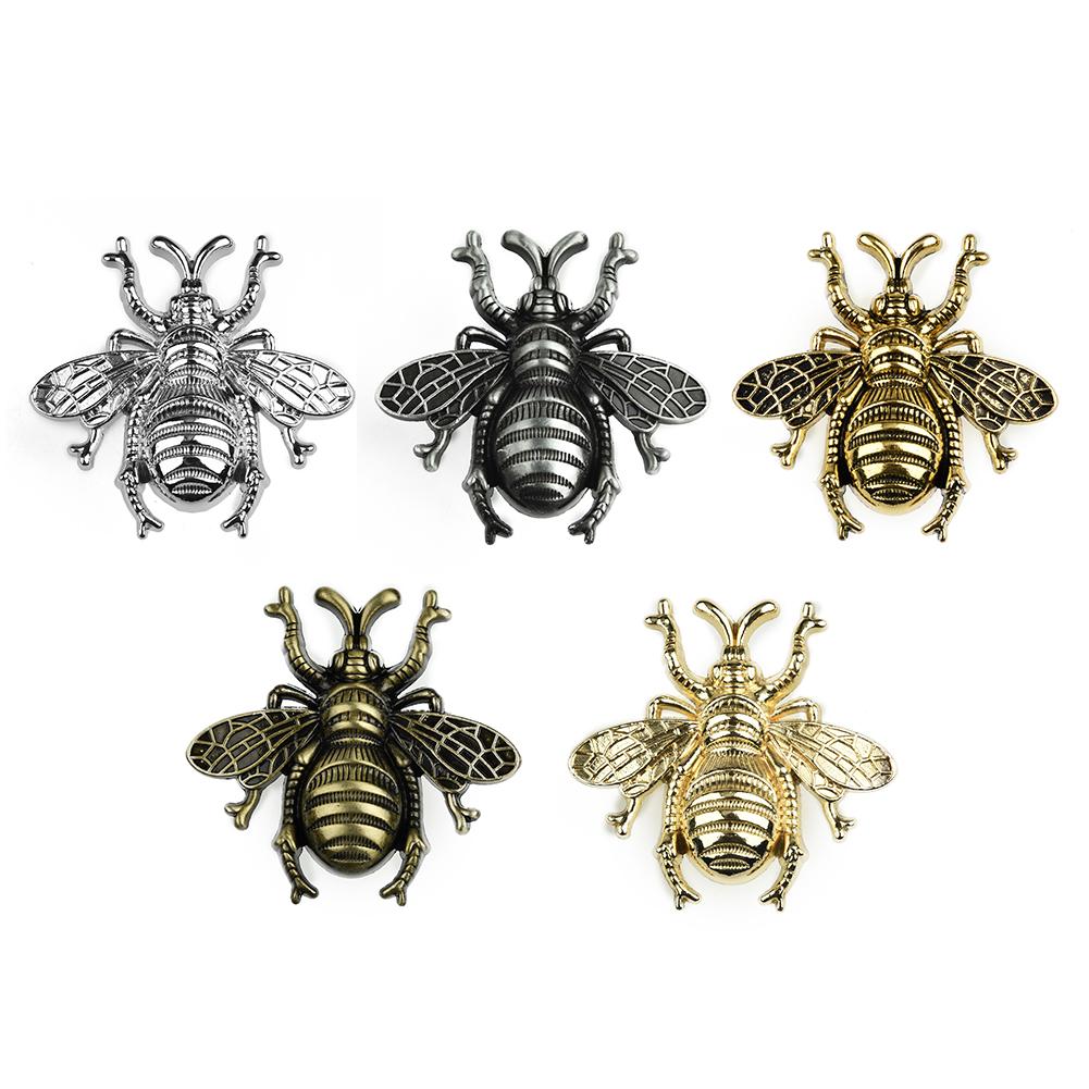 Evropské Retro Úchytky Zásuvek ve Tvaru Včely Zinková Slitina Nábytek Knoflík Šatní Skříně Kuchyňská Skříňka Dveře Zásuvky Vintage Táhla