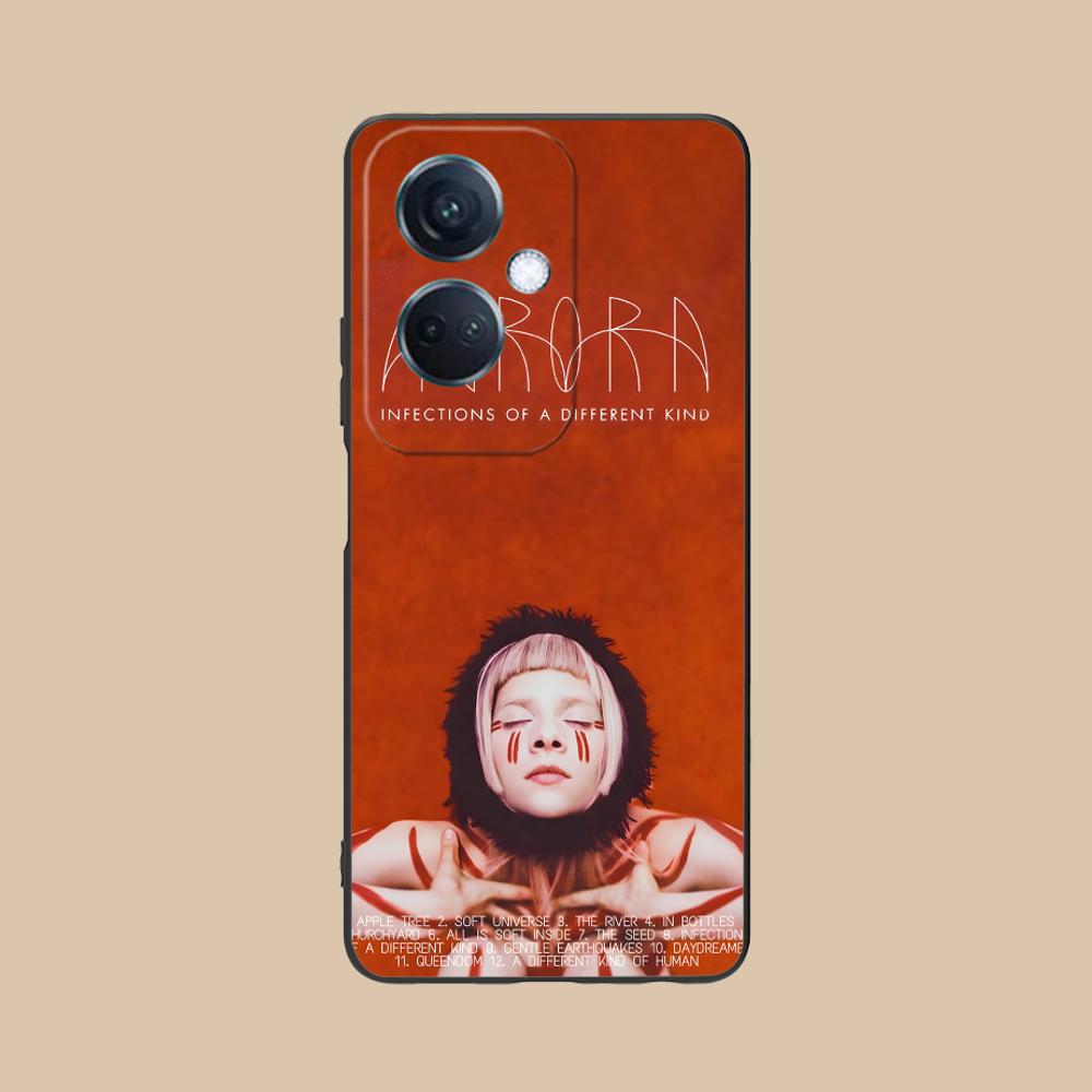 

Aurora Aksnes Matte TPU Mobile Phone Case for OPPO Find X9 X8 X7 X6 X5 X3 X2 Plus s Pro Ultra Lite Colorful Printing Cover OPPO Find X2 Pro