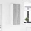 Riga Hanging Cabinet Grey Sonoma 40 X 31 X 100 Cm Particleboard