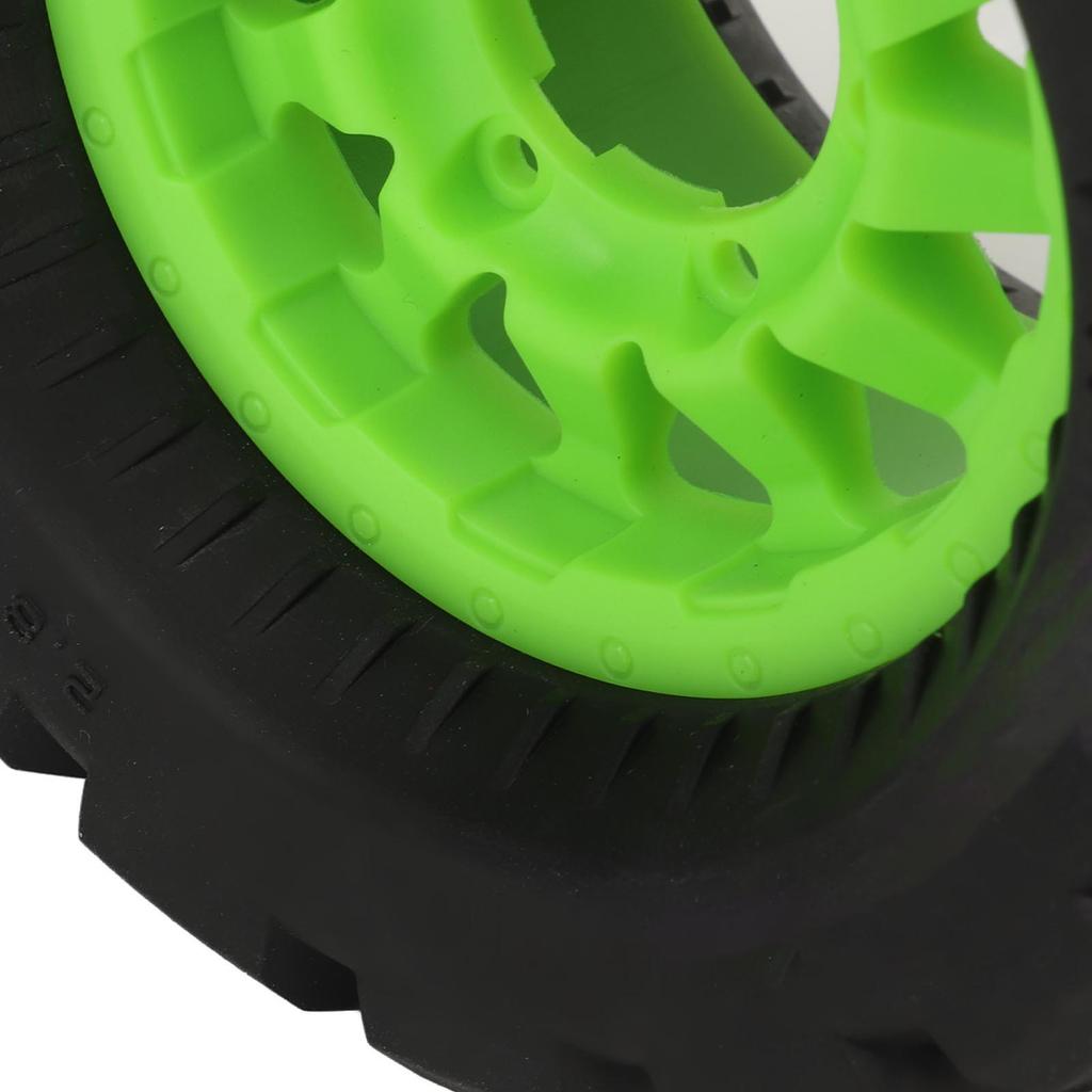 4 buc Roți și Anvelope RC Textură Inegală Aderență Puternică Îngroșate Ponderate de Rezervă Anvelope RC din Cauciuc pentru Mașini RC 1/8 1/10