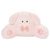 Plush Winter Car Headrest & Lumbar Support: Cute Cartoon Neck Pillow & Backrest Cushion