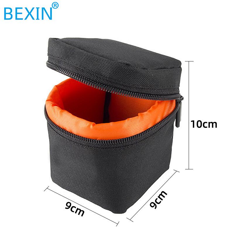 Beixin Thickened Mirrorless SLR Camera Lens Bag with Ball Head Holder for Outdoor Photography