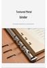 Chinese Style Business Gift Set: Loose-Leaf Notebook with Buckle and Logo
