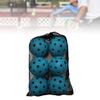 Outdoor Courts High Visibility Colors 40 Holes Pickle Balls Tournament Play Sporting Goods 6x Pickleball Balls