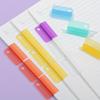 18pcs Colored Plastic File Index Clips, Multi-Functional Bookmark & Page Marker with Color-Coded Tabs, Reusable Binding/Sealing for Books, Journals