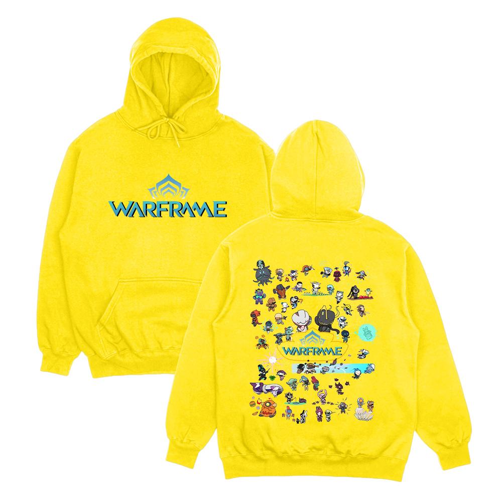 Warframe Premium Anniversary Hoodies Fashion High Street Loose Sweatshirts Long Sleeve Women Men Pullover Comic Casual Tops