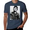 Smoking Dylan Potrait Poster Tshirt Stain Resistant Casual Tee