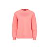 SS24 Embossed Logo Side Slit Long Sleeve Sweatshirt Women Sweatshirt Pink J10938G00006809KR416